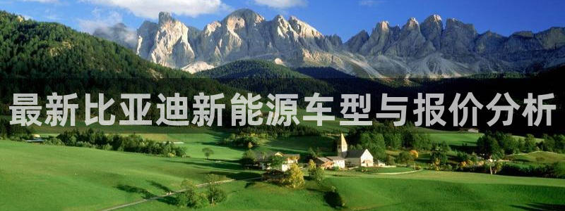 新宝gg平台怎么样：最新比亚迪新能源车型