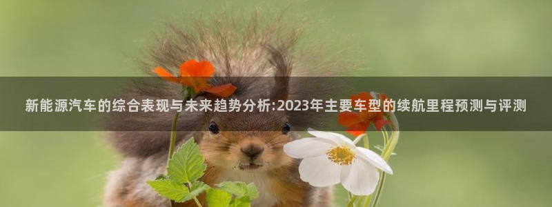新宝GG的老板:新能源汽车的综合表现与未来趋势分析:2023